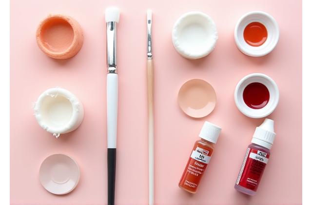 Eine Zusammenstellung grundlegender SFX-Makeup-Materialien und Werkzeuge
